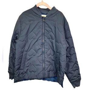 Free Assembly Quilted Heart Jacket/Coat